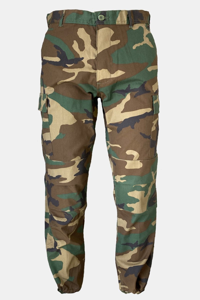 Enslaved Mens Big & Tall Camo Cargo Pants 40x32 / Camo