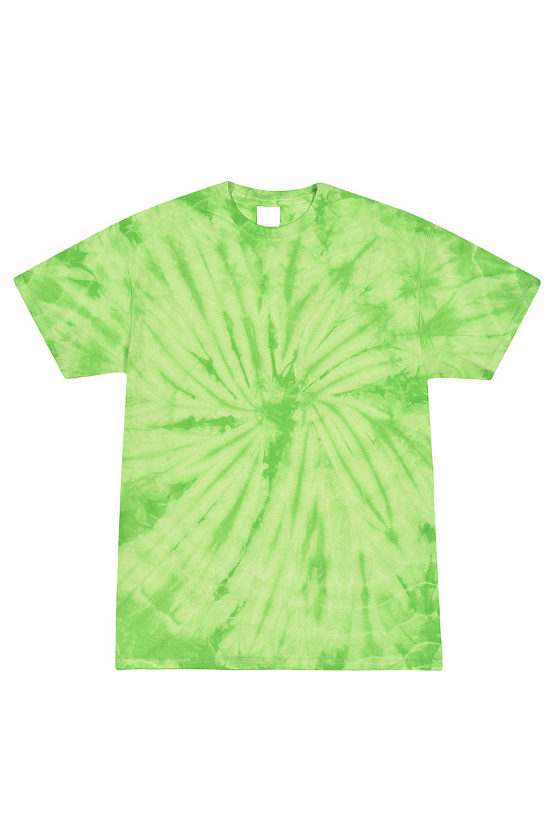 Neon Green Tie Dye T-Shirt