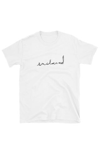 Scribble Logo Tee White+Black