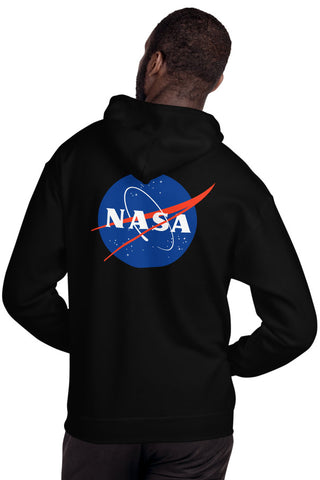 Nasa Logo Hoodie Black