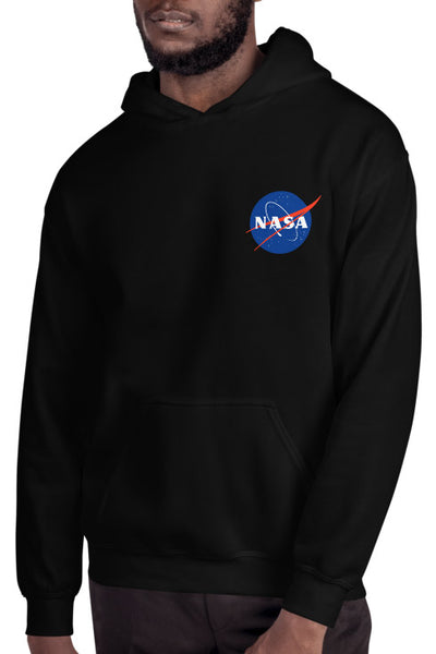 Nasa Logo Hoodie Black