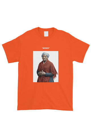 "MOSES" Harriet Tubman Tee Orange