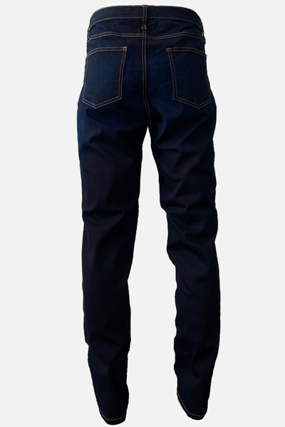 Dark Indigo Stretch Denim Jeans