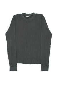 Vintage Black Thermal Shirt