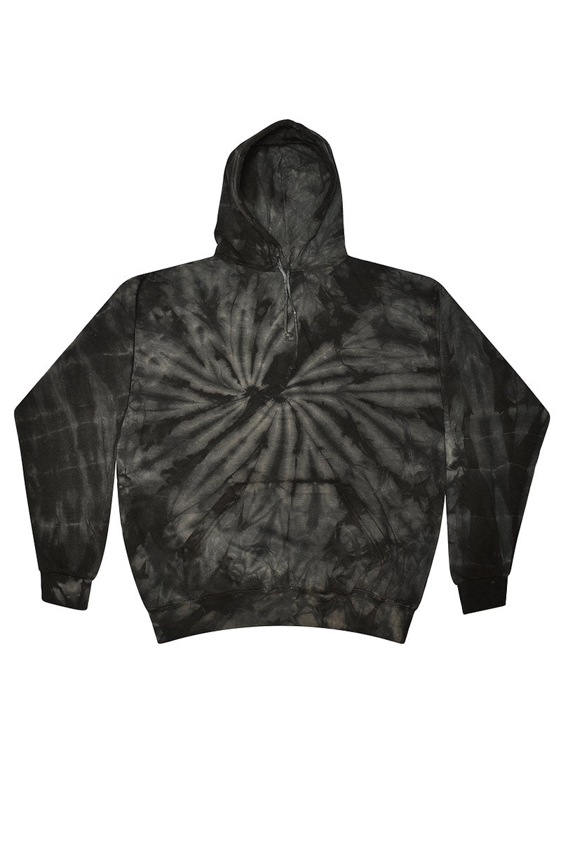 Black X-Ray Tie Dye Hoodie