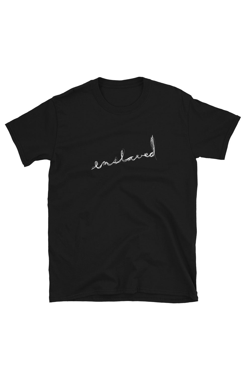 Scribble Logo Tee Black+White