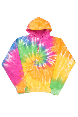 Neon Tie Dye Hoodie