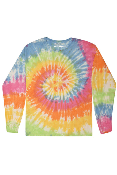 Colors Long Sleeve Tie Dye T-Shirt