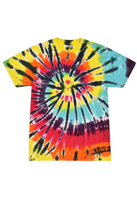 Red Teal Tie Dye T-Shirt